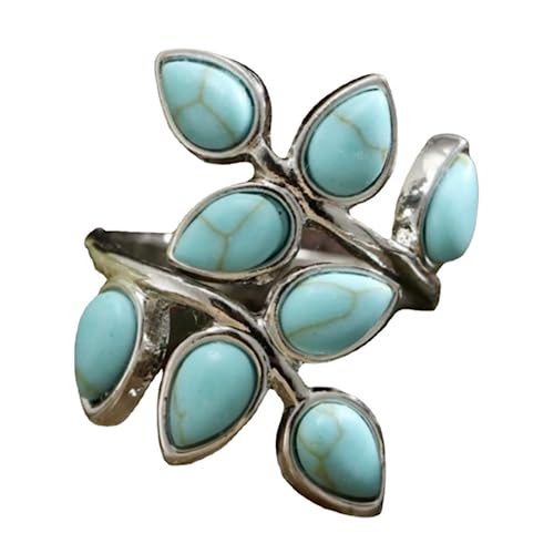 Bagues turquoise bohème en argent pour illuminer vos tenues d'été