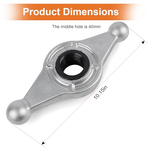 Image of Wheel Balancer Hub Wing Nut 812103 for Hunter DSP w / 40mm X 8mm Shaft Thread Pitch,Compatible with DSP7700, DSP8500, DSP9000, DSP9200, DSP9500, DSP9600,GSP9700