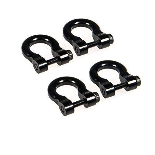 RC-FAST 4PCS 1:10 Aluminum Metal D-Ring Tow Shackle for 1/10 ...
