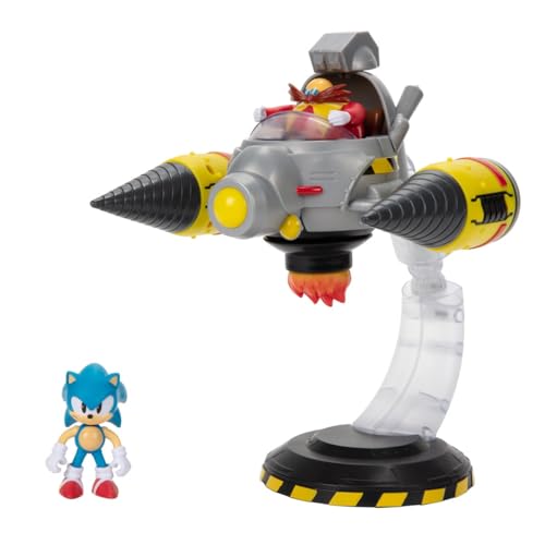 Playset De Batalha Veiculo Egg, Sonic, Sunny