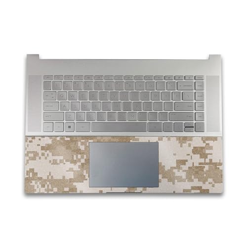 Image of Glossy Glitter Gaming Skin Compatible with HP Envy x360 16 inch (2023) - Desert Camo - Premium 3M Vinyl Protective Wrap Decal Cover - Easy to Apply | Crafted in The USA by MightySkins