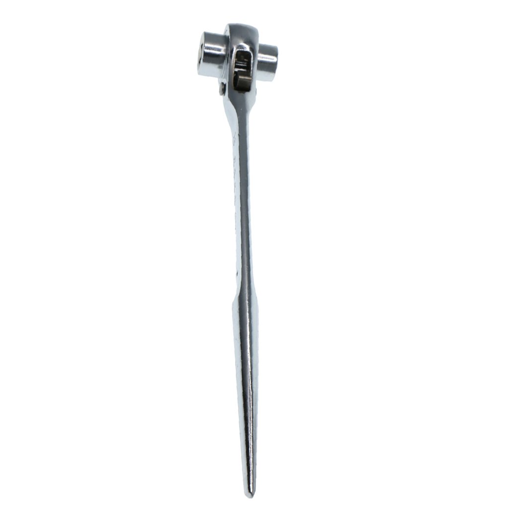 Wovebius Silver,21-22Mm Scaffolding Scaffold Podger Ratchet Spanner Ratcheting Wrench Silver 21-22Mm