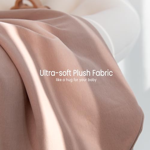 Image of Baby Lounger Cover: Skin-Friendly & Breathable Slipcover | for Lounging & Playtime - Snug Fit & Zipper-Free for Safty Daily Homeuse - Must Have for New Parents
