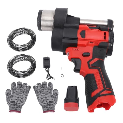 Drain Snake, Electric Drain Cleaner Machine with 25ft Cable, Sink Plumbing Snake Sewer Snake for Bathroom Kitchen, Electric Drain Auger Drain Unblocking Snake (US Plug)