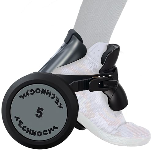 Image of Foot Dumbbell Attachment, Dumbbell Weights for Legs Holder, Weight Training for Legs, Adjustable│1-120 lbs, Leg&Core&All Around Workout, Left /Right Foot