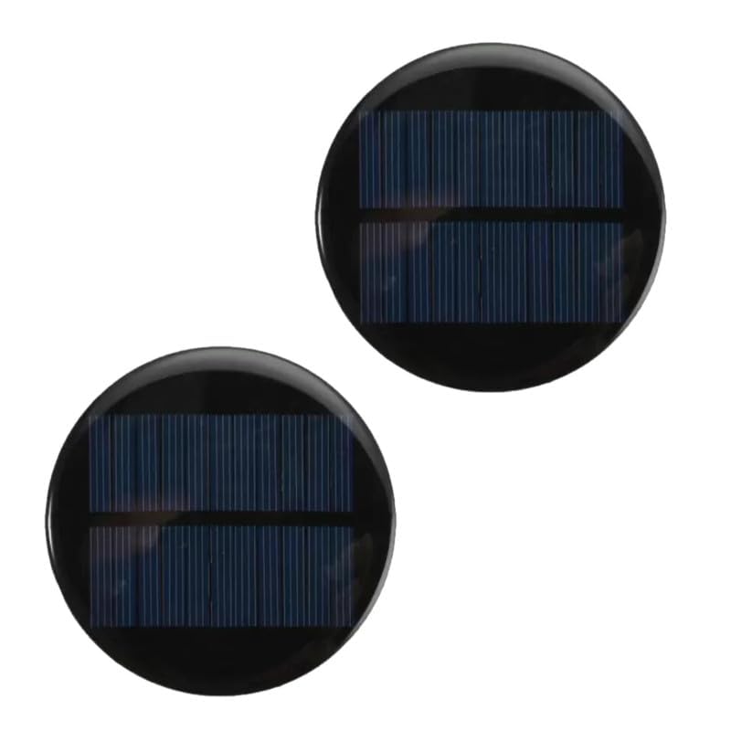 ERH India Mini Solar Panel 80MM 6v 60ma Round Solar Cell for School Project Working Model-image-38