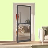 UISEBRT Mosquitera para puerta, color negro