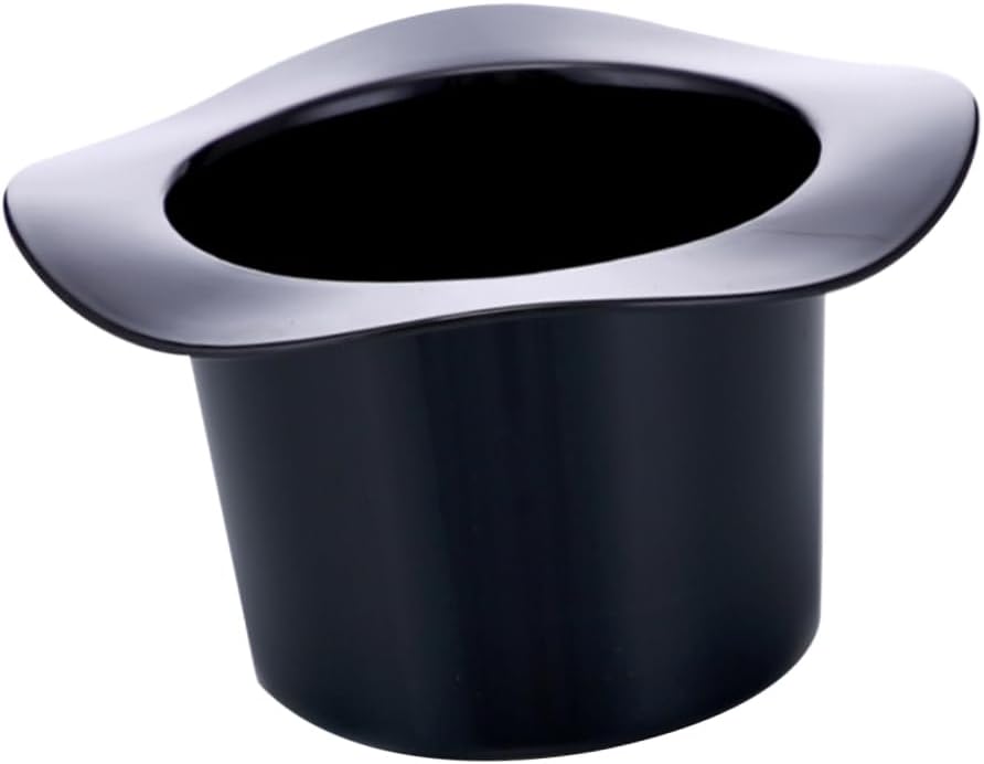 Garneck 3pcs Creative Bucket Oval Ice Bucket Stylish Hat Shaped Beverage Tub for Parties and Events for Chilling Wine and Drinks
