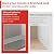 Flexible Self-Adhesive Rubber Wall Base Molding? Peel and Stick Vinyl Cove Base for Baseboard Molding Trim? 4 Inch X 60 Feet