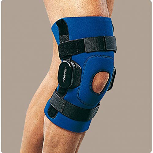 RO+TEN - Activum ginocchiera corta tubolare in neoprene con aste articolate policentriche a controllo f-e - L