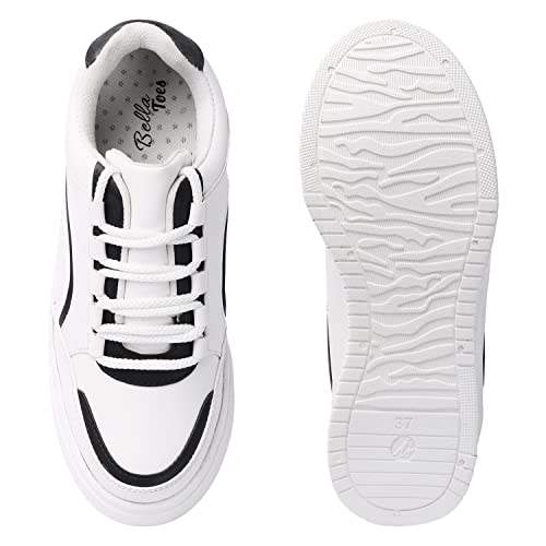 Image of Bella Toes Women Smart Casual Shoes Stylish Sneaker for Women's Girls Ladies Running Walking Gym, 510
