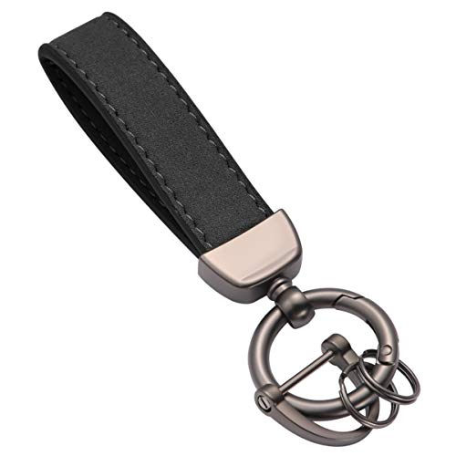 Key Chain, Cute Car Keychain Key Organizer for Women and Men ï¼ˆBlackï¼‰