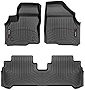 WeatherTech Custom Fit FloorLiner for Chevrolet Bolt EV - 1st & 2nd Row (Black)