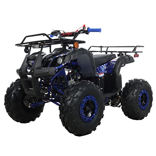 X-PRO 125cc ATV 4 Wheels Quad 125 ATV Quads with LED Lights, Big 19