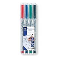 Staedtler Universal pen Lumocolor non-p M 4 Piece (315 WP4)