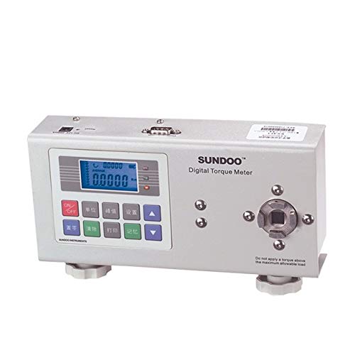 Digital Torque Tester Meter ST-5 Torque Gauge Torsion Wrench Screw Tester, Capacity: 5N.m, Resolution: 0.002N.m, Accuracy: ±0.5%, Speed: ≤3000rpm, Unit: N.m/kgf.cm/lbf.in, PC RS232