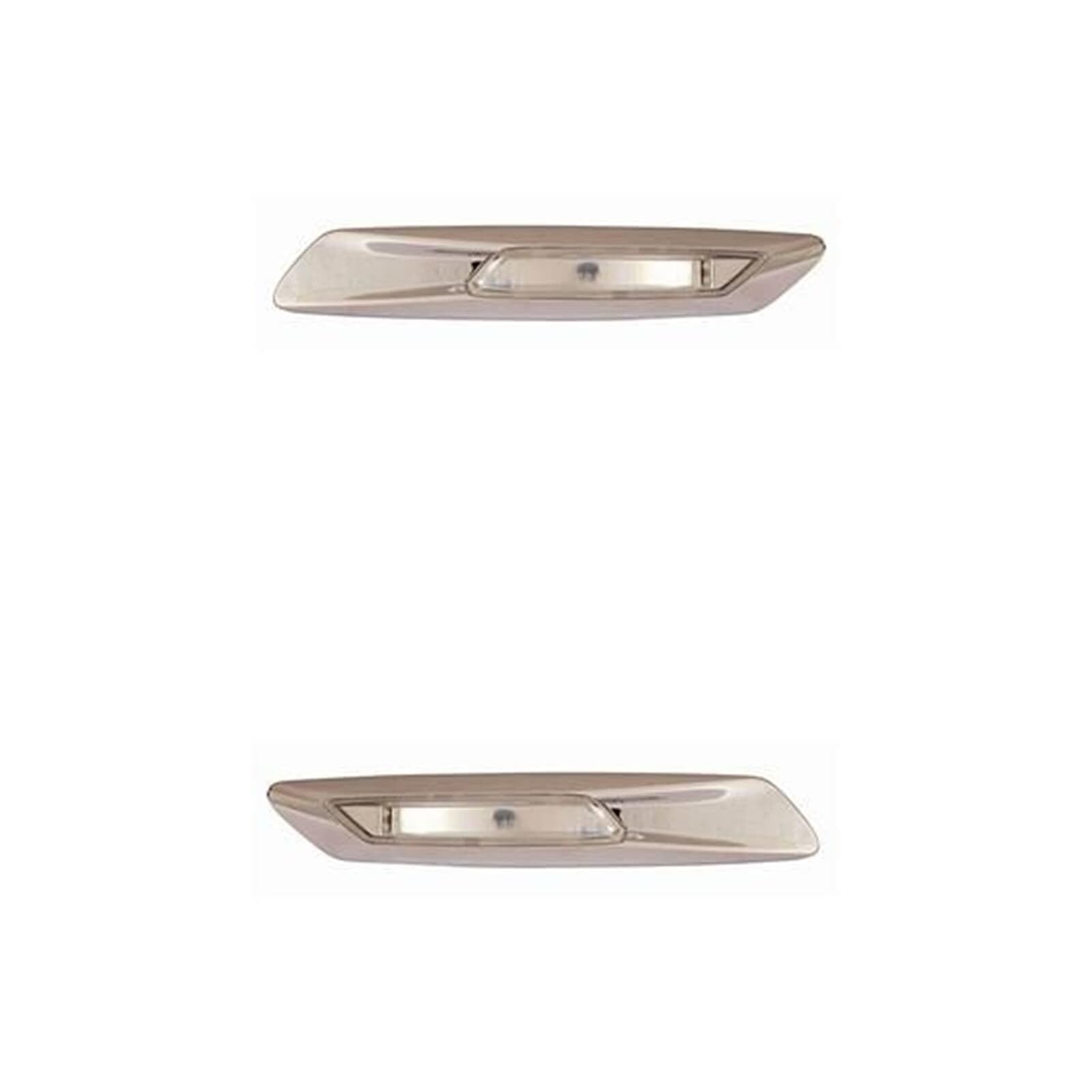 2X Van Wezel Blinkleuchte Blinker Glasklar vorne rechts links