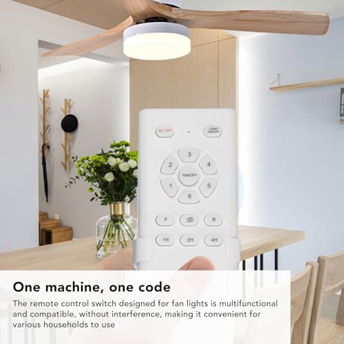 Kit Télécommande Universelle Ventilateur de Plafond avec Récepteur de Remplacement