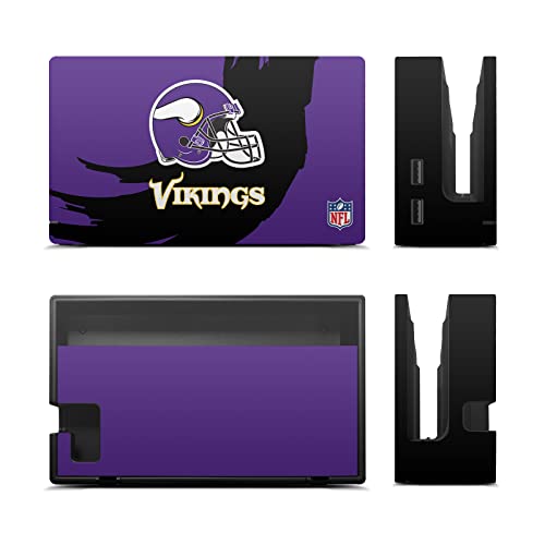 Autocollant Minnesota Vikings Nintendo Switch peau vinyle pour console et dock - 3