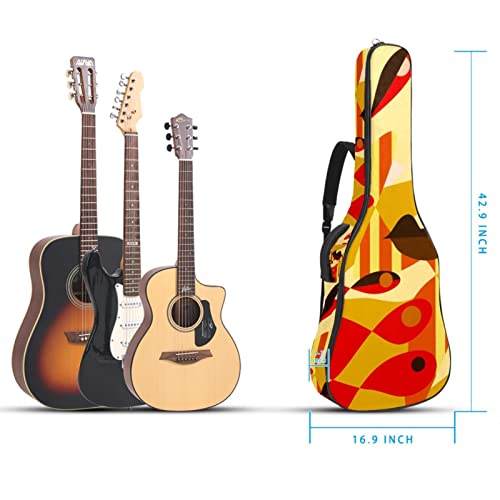 Housse de protection épaisse en éponge imperméable pour guitare acoustique, électrique, basse, guitare classique… - Les Beatles, Paul McCartney, John Lennon, RIngo Starr, George Harrison Housse de protection épaisse en éponge imperméable pour guitare acoustique, électrique, basse, guitare classique… – Image 6