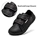 HOBIBEAR Kids Barefoot Shoes Boys Trail Running Shoes Girls Walking Shoes Sneakers Athletic Tennis Shoes Toddler Little Kid Big Kid All Black Size 7