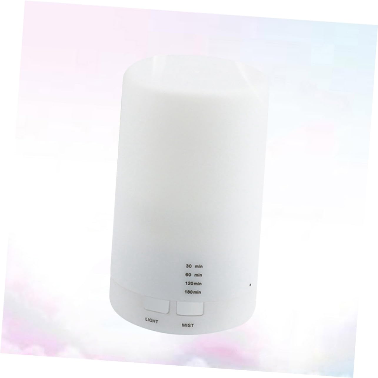 Humidificador de Aroma USB Ultrasónico 125ml Blanco Pp | Aromaterapia Aceites Esenciales, para Agua, Yoga y Dormitorio, Ayuda a Humedecer en Invierno
