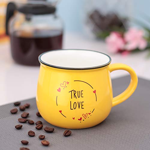 Image of JCPL Fine Ceramic Donald Milk Mug 350 ml Single Piece, Multicolor (Model Number: JCPL-MM1-DONALD-DB05)