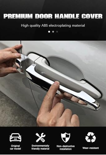 Décoration ABS poignée de porte extérieure Seat Ibiza 2004-2010 B - 4
