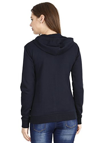 Image of Ideation Women's Cotton Full Zipper Sweatshirt Hoodies with Kangaroo Pocket
