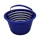 Amplia gama de aplicaciones: nuestra cesta de skimmer para piscina es ampliamente utilizada. Se puede utilizar para recoger la suciedad en el suelo y las paredes para evitar la obstrucción de la tubería y filtrar hojas, hierba, pelo, espuma y otros desechos como una red. Puede mantener la piscina limpia.