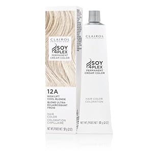 Clairol Professional Permanent Cream Hair Color | Blonde, Brown, Black, & Red-Violet Shades for 100% Gray Coverage | Deep Conditioning & Fade Resistant Results