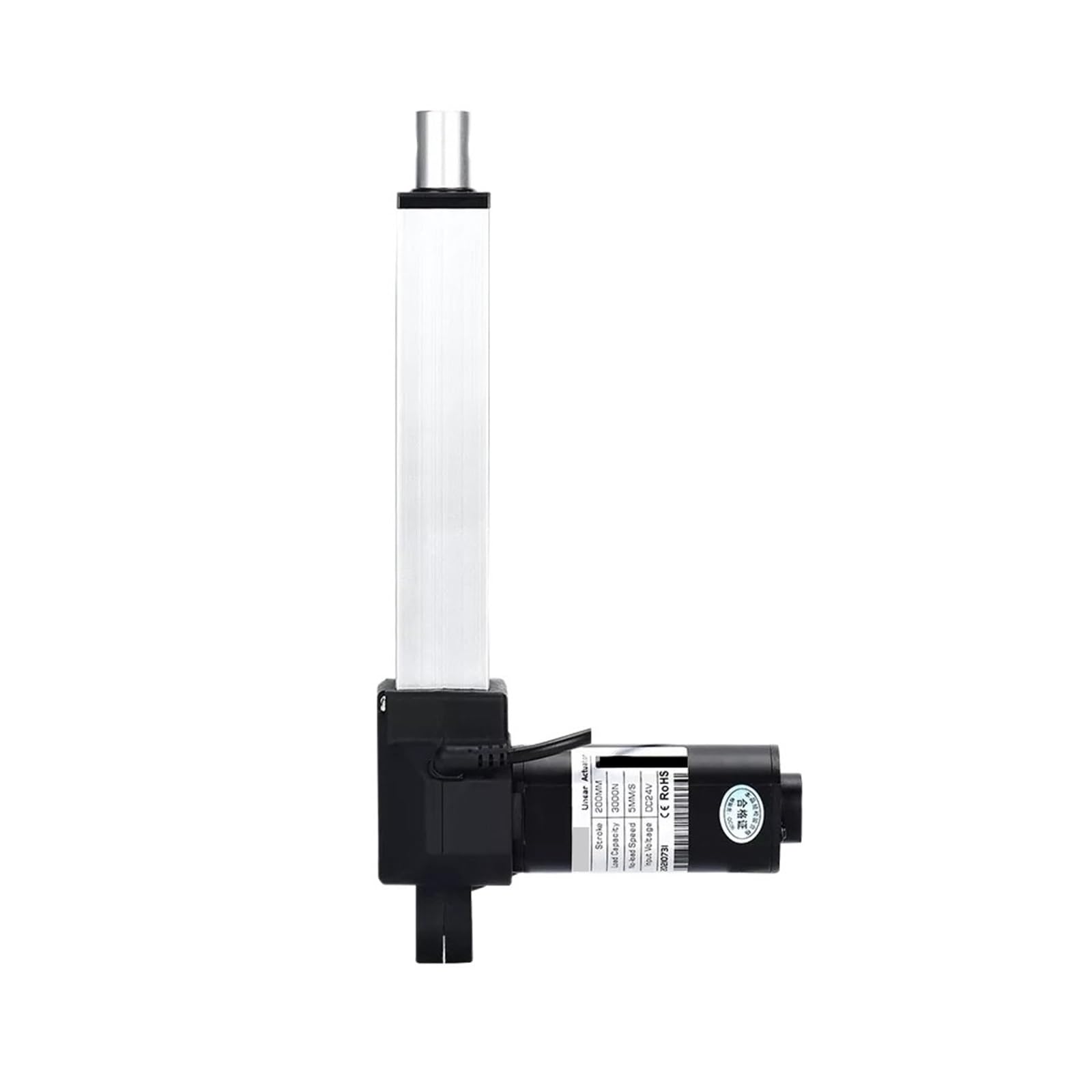 Kit D'actionneur Linéaire Électrique De Course 750mm DC 12V 24V Moteur RF Télécommande Mouvement Alternatif Contrôleur Sans Fil 3000N Stabilité Fiabilité(DC24V 40MMS 400N,WIFI Control)