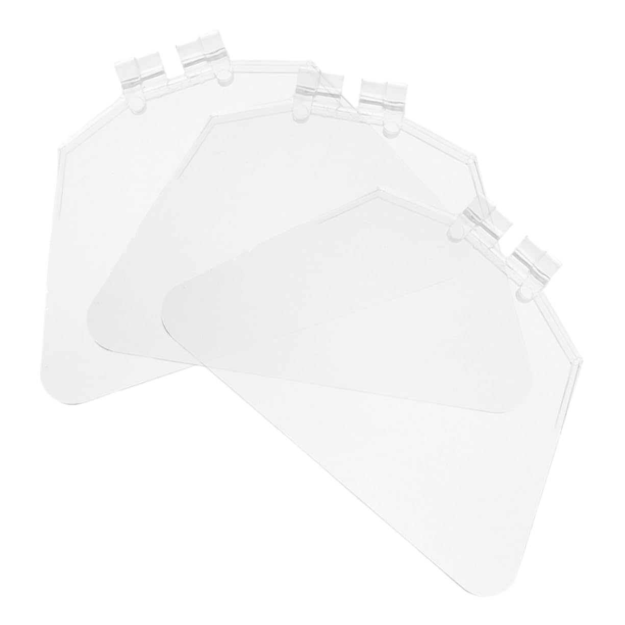 TEHAUX Bench Grinder Protective Glasses 3 Pack Shield Guards Dust Protection Quick Install