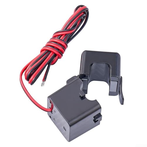 Sensor de corriente de abrazadera de núcleo de ferrita dividida para carga de coche y uso de red eléctrica, relación lineal 0 3%, múltiples relaciones de corriente compatibles (1000/1 A)