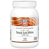 Rite Aid Soya Lecithin, Natural Dietary Supplement, 1200mg 100 ea