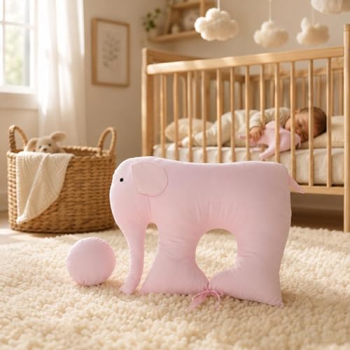 Coussin éléphant bébé rembourré le cadeau de naissance idéal en puériculture - 3