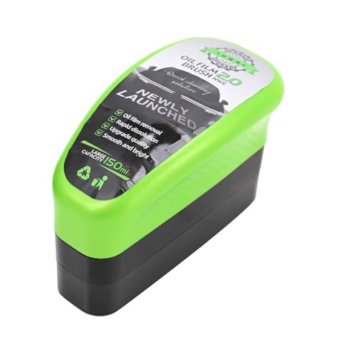Automotive Oil Film Cleaning Brush 2026 Upgrade Ölfilm Reinigungsbürste 150ML Auto Scheibenreiniger Windschutzscheiben Reiniger ölabweisende Folie für Autoscheiben Ölfilm-Entferner (1 Stück)
