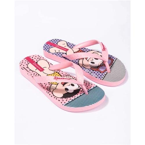 Chinelo Turma da Mônica, Ipanema Kids, Criança Unissex, Preto/Amarelo, 29/30