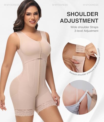 M MYODRESS Fajas Colombianas Moldeadoras Body Shaper Shaping Girdles Full Body Shapewear Post Surgery Compression Garment3