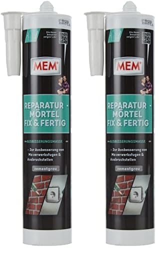 Ya en mundofriki.es: Mem MEM-500600 - Mortero de reparación ya hecho 300 ml, (Paquete de 2)
