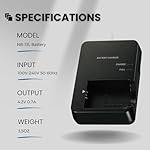 NB-13L-CB-2LH-CB-2LHT-Battery-Charger-for-Canon-Compatible-with-CB-2LHT-G1X-Mark-III-G5X-G5X-Mark-II-G7X-G7X-Mark-II-III-G9X-G9X-Mark-II-SX620-SX720-SX730-SX740-HS-Digital-Camera