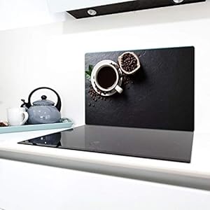 QTA | Keramische afdekplaat 1 stuk 80×52 cm fornuis afdekplaten van glas elektrisch fornuis inductie fornuis bescherming…