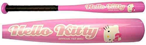SANRIO CO, LTD Licensed Pink Hello Kitty Girls' Tee Ball Baseball Bat - 24