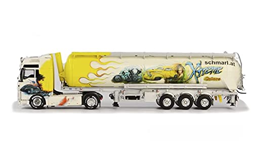 Amazon.com: WSI for Man TGX XXL 4X2 Bulk Trailer TIPP for Melmer 1