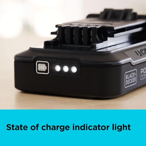 Image of BLACK+DECKER 20V MAX POWERCONNECT 1.5Ah Lithium-ion Battery (LBD1520S)