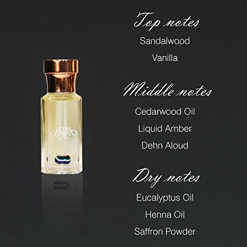 Aura Of Oud, Hair Fragrance, Pure And Feminine Almas Scent, 100% Pure, Alcohol-Free Perfume For Women, Sandalwood And Vanilla Top Notes #TOP5