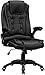 JYHZ Chaises, chaises de Bureau Noires, chaises de Bureau Ajustables ergonomiques, Bureaux informatiques et chaises en Rotation des ménages administratifs,