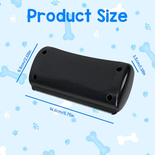 Image of Deshedding Dog Brush, Dog Grooming Brush for Shedding, Pet Hair Removal Tool for Cats, Dogs, Horses, Easy Hair Removal for Pets