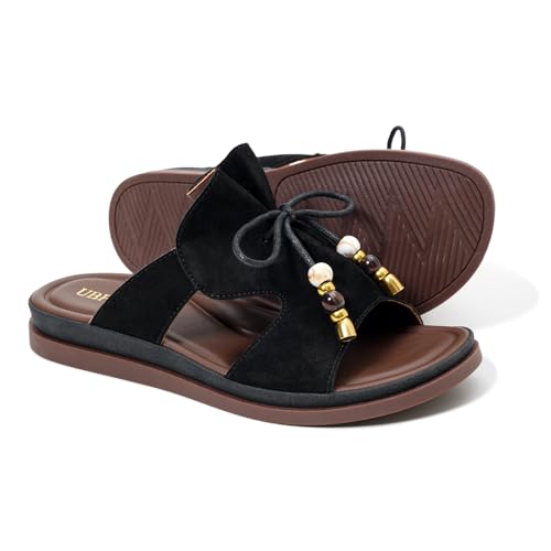 Image of UBFEN Womens Slides Comfortable Slip On Sandals