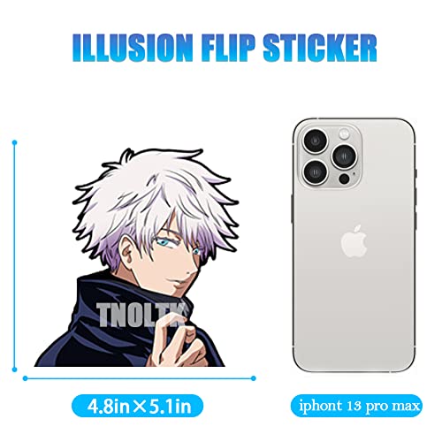 Image of 3D Motion Anime Car Decals Waterproof Stickers Anime Bumper Stickers for Car Automotive Laptop Window Skateboard Kids(J-15)